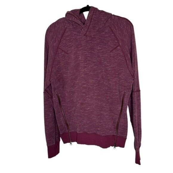 Lululemon Om & Roam Pullover Heathered Marled Rust Berry / Rust Berry Size 8 - Picture 2 of 9